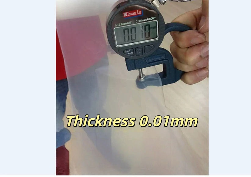 PTFE Teflon Film 0.01mm - Temperature Chemical Resistant No Crease