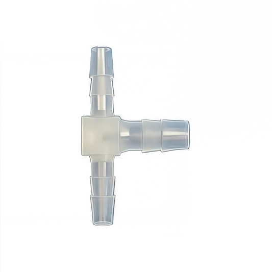 100pcs Barb Tee Reducing Adapter, 3-Way Barb Reducer Fittings, Plastic Hose Connectors