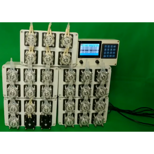 Accurate Multi Channel Peristaltic Pump Multistage Accuracy Timing Quantitative Filling Liquid Pump Support RS485 MODBUS