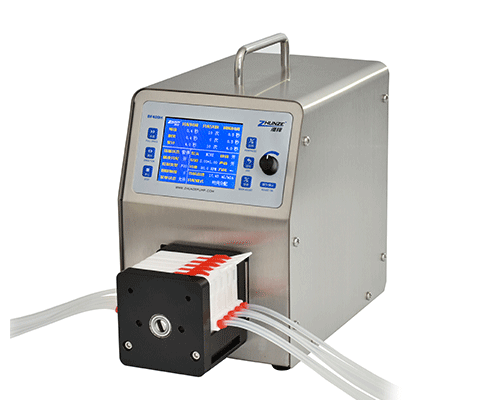 BF400HMC4X 4 channels Accurate Micro Flow Peristaltic Metering Pump Filling Timing External Control etc