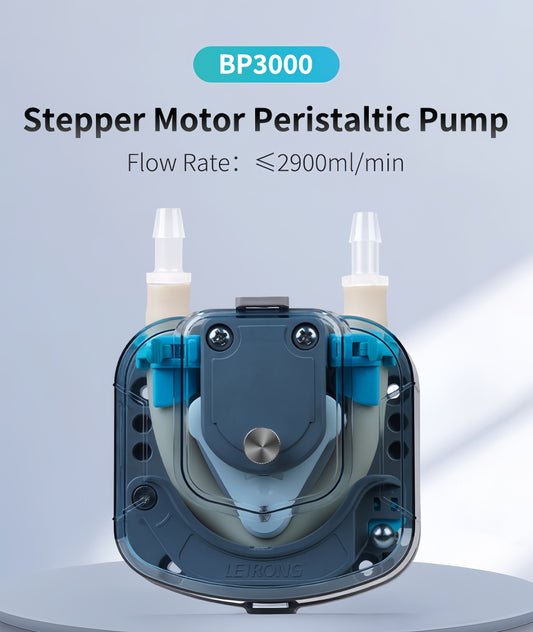 BP3000 Stepper Motor Peristaltic Pump | High Flow Rate 0-2900ml/min Precise Dosing Pump