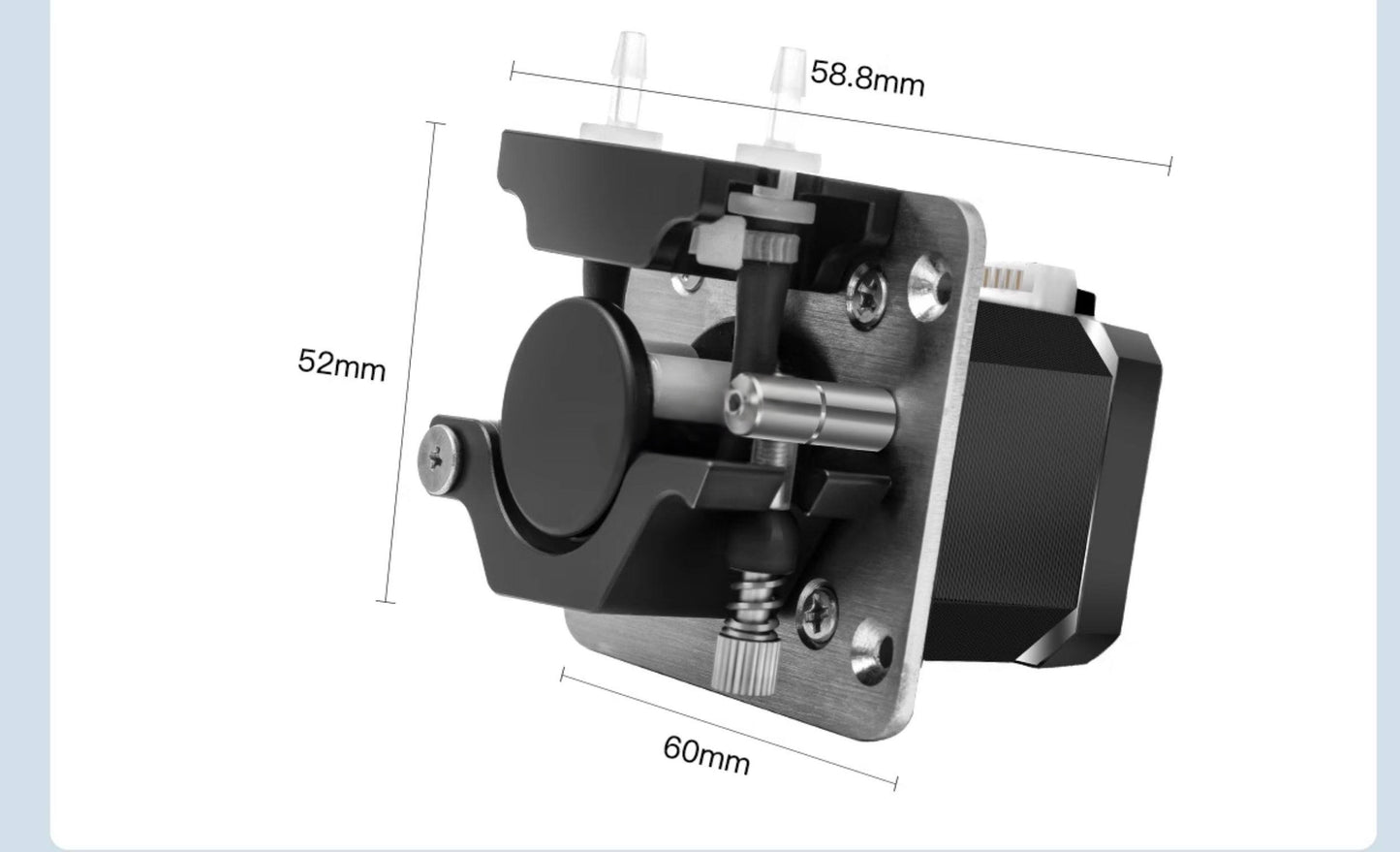 BPA Pro Peristaltic Pump 42 Stepper Motor - Low Pulsation Precision Dosing Pump 0-92ml/min