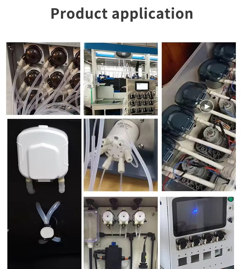 BPE Dual Channel Peristaltic Pump Stepper Motor Quick Load Replace Tube