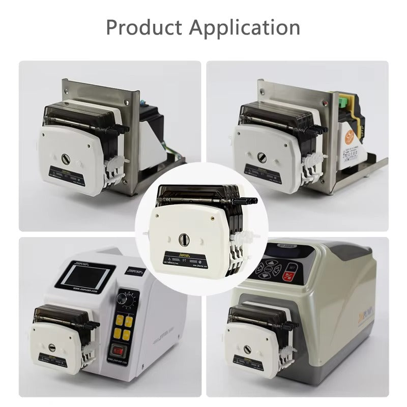 DT Peristaltic Pump Head Application – Compatible with Laboratory, Medical, and Industrial Peristaltic Pump Systems