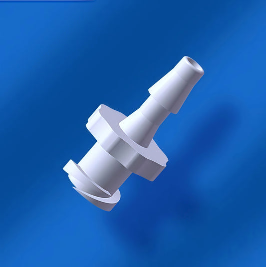 Food Grade PP Male Luer Lock Fittings,Female Luer Connectors 1/16 1/8 5/32 1/4