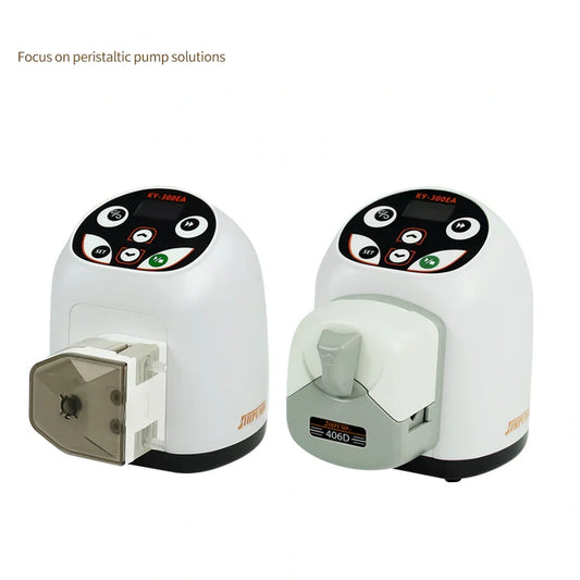KY-300 Two 2 Channel Peristaltic Pump,Variable Speed Stepper Motor Long Life Precision Pumping Speed Resolution 0.1 rpm