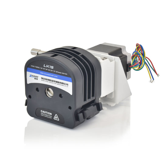 LK25 Cabezal de bomba peristáltica de 4 rodillos de alta precisión Mini espacio, análisis de líquido de llenado de rendimiento estable de buena linealidad