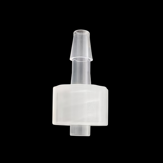 High-Purity Male Luer Barb Connector — Food-Grade PP, Leak-Resistant