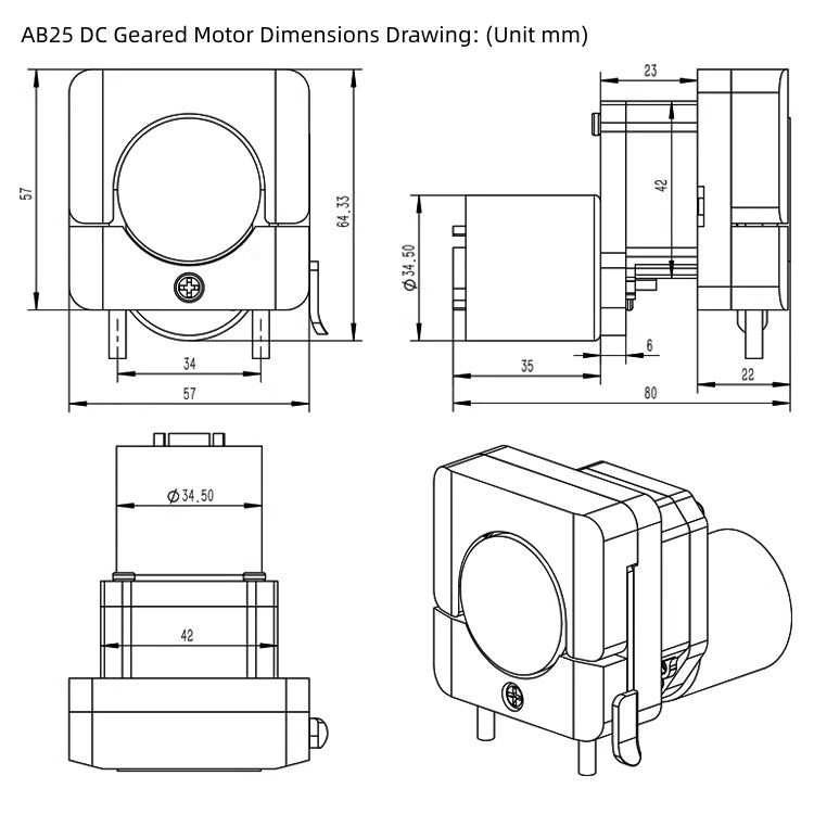 Quick Load OEM Mini Peristaltic Pump with Stepper Motor 4 Rollers Low Pulse Self-priming Pump