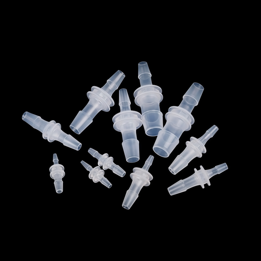 Reducer Tube Connectors Barb Fittings – Food‑Grade PP Plastic