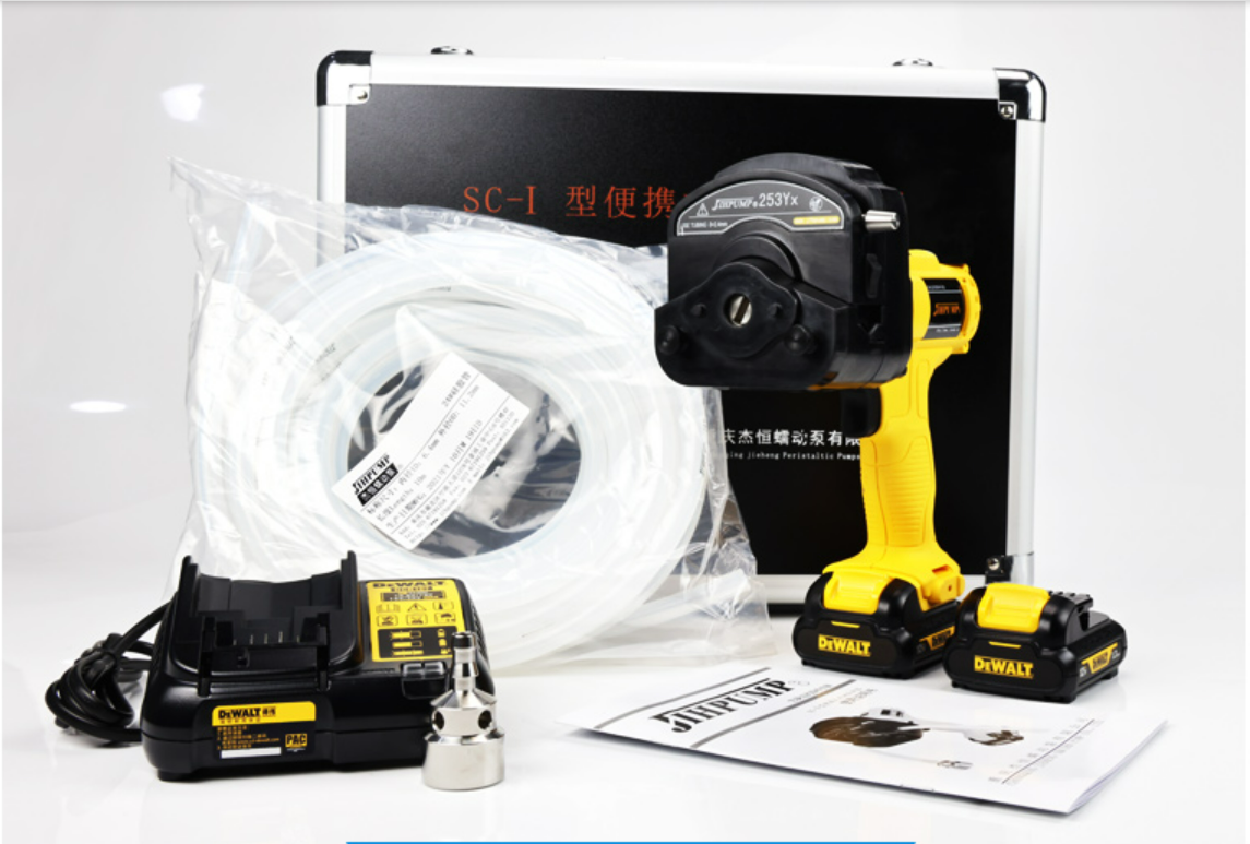 SC-1 Handheld Peristaltic Pump High Flow Outside Sampling Metering Pump