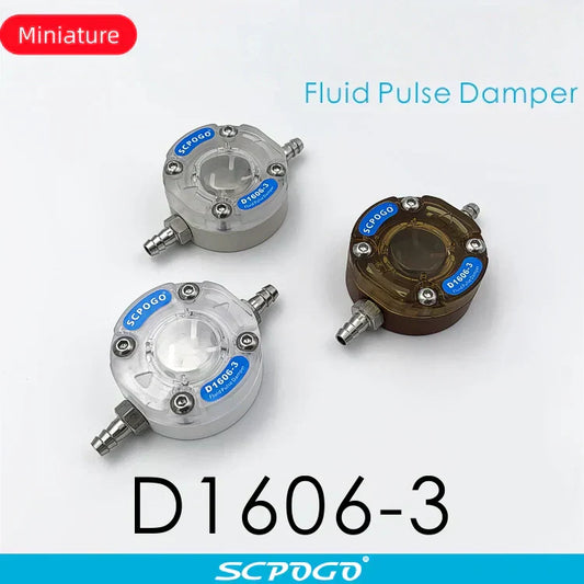 Smooth Fluid Flow with D1606 Series Dampers: Taming Pulsations for Labs and Industry