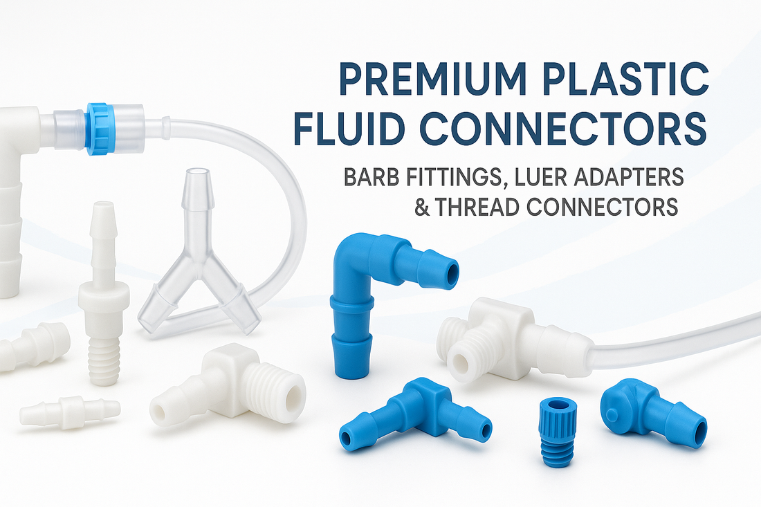 Plastic Fluid Connectors Guide: Types & Selection for Lab & Industrial ...