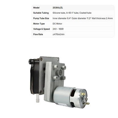 203KA Peristaltic Pump | High-Precision Liquid Dosing | Smart Kitchen Pump