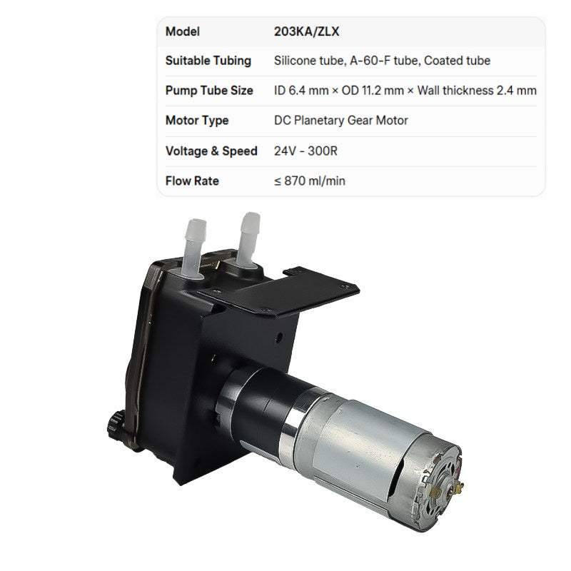 203KA Peristaltic Pump | High-Precision Liquid Dosing | Smart Kitchen Pump