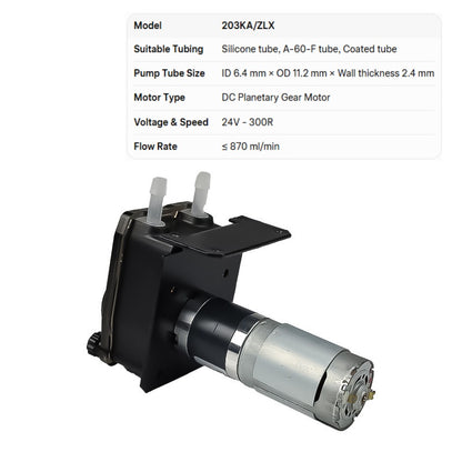 203KA Peristaltic Pump | High-Precision Liquid Dosing | Smart Kitchen Pump