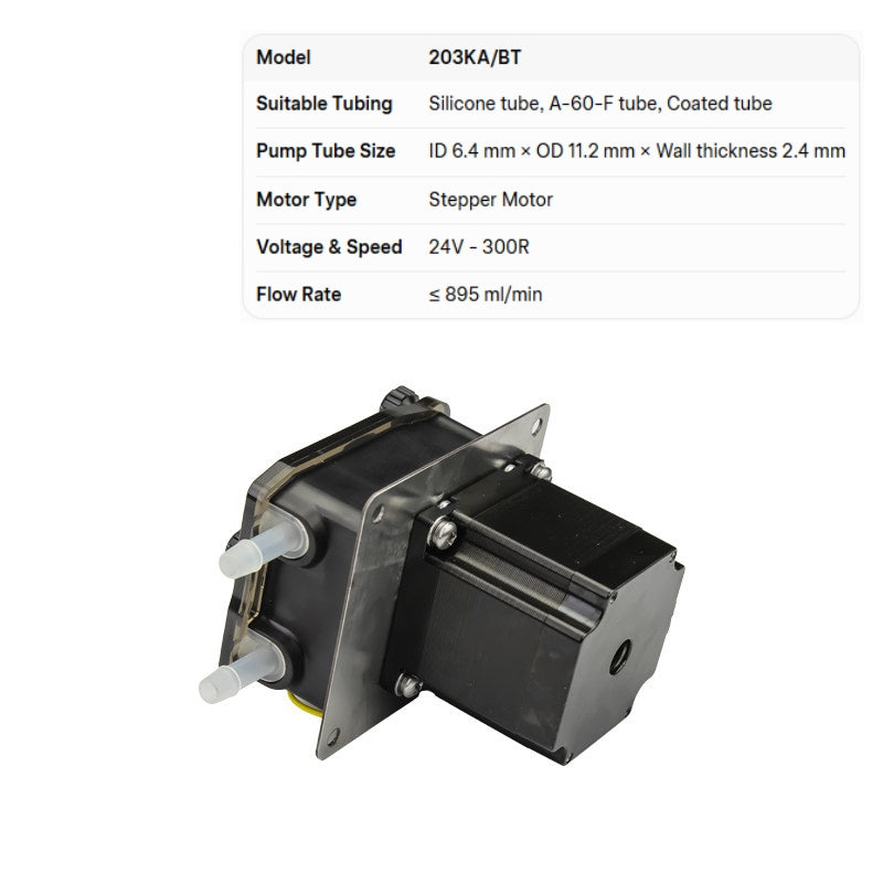 203KA Peristaltic Pump | High-Precision Liquid Dosing | Smart Kitchen Pump