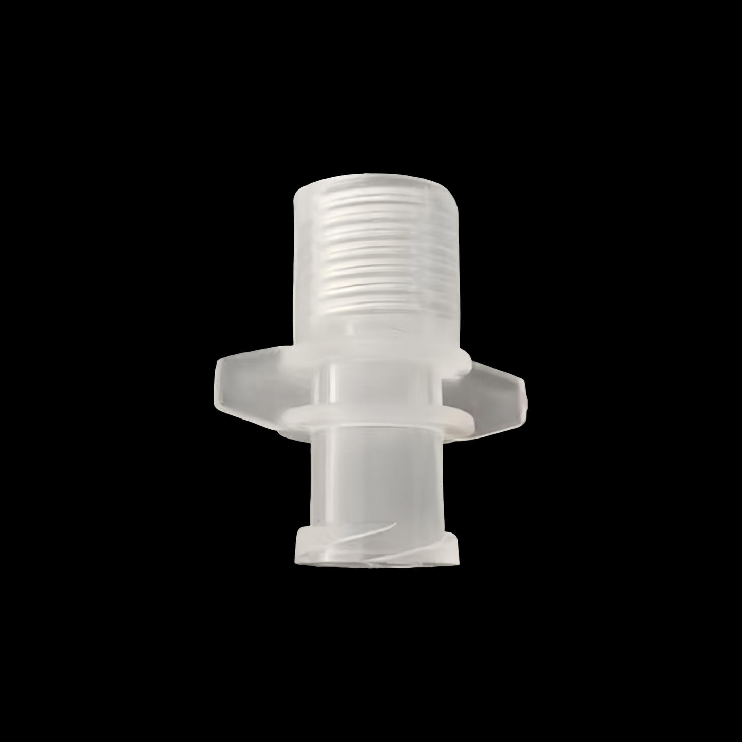 Female Luer Connector — Food-Grade PP, 1/4-28UNF Female Thread