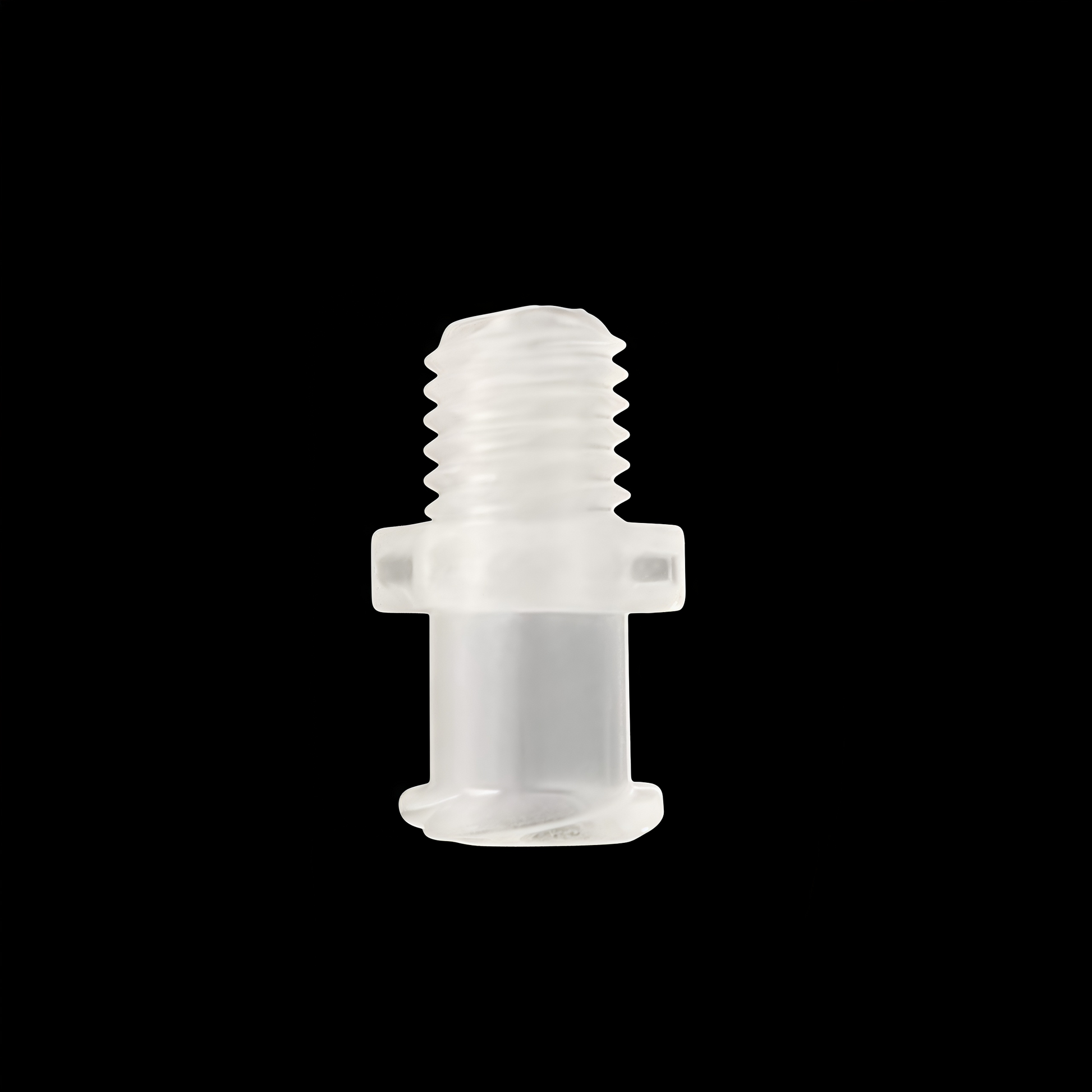 1/4-28 UNF Male Threaded to Female Luer Lock Fitting - Plastic Tube Connector
