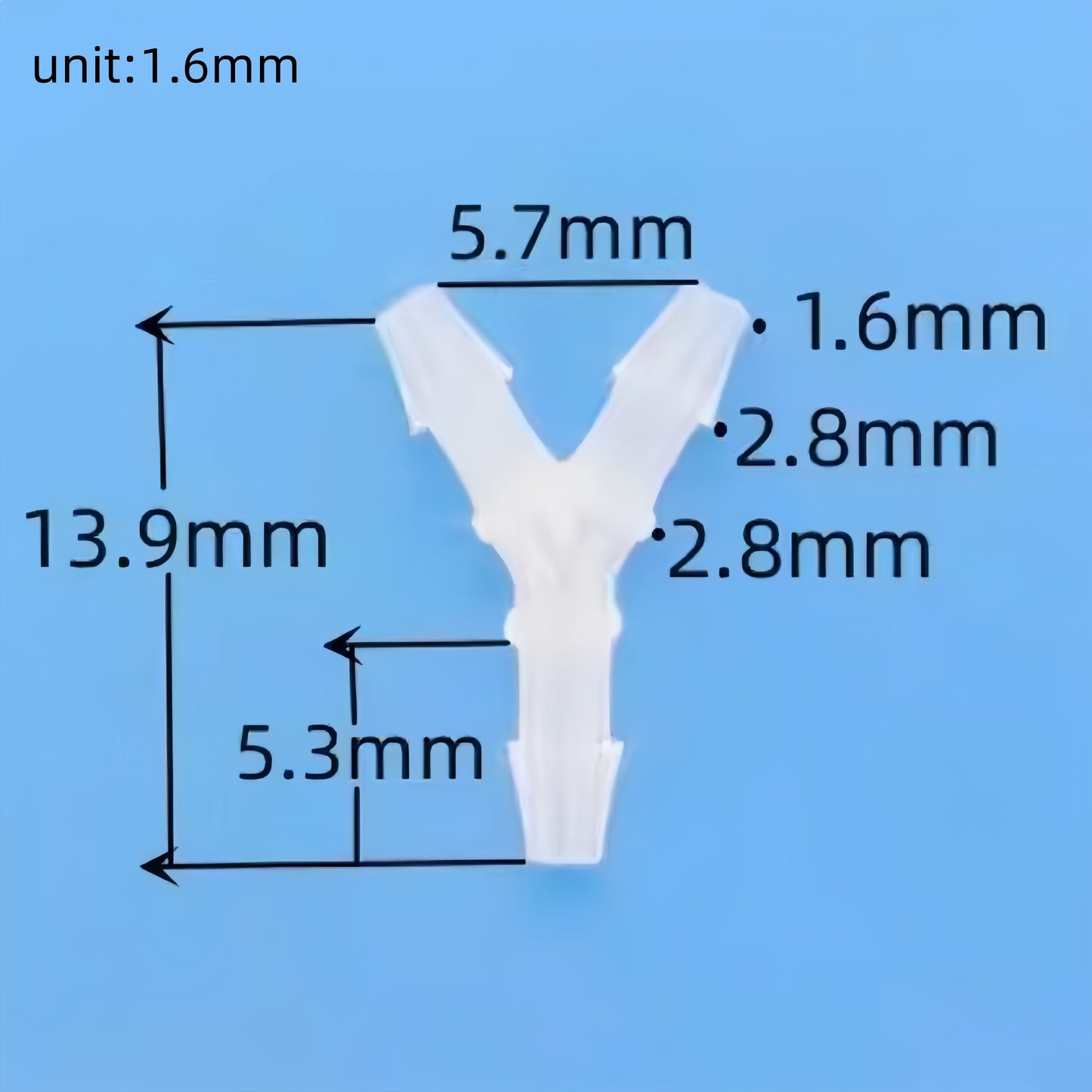 Premium PP Y‑Type Y Barb Connector | Heat & Chemical Resistant