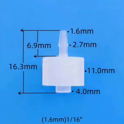 High-Purity Male Luer Barb Connector — Food-Grade PP, Leak-Resistant