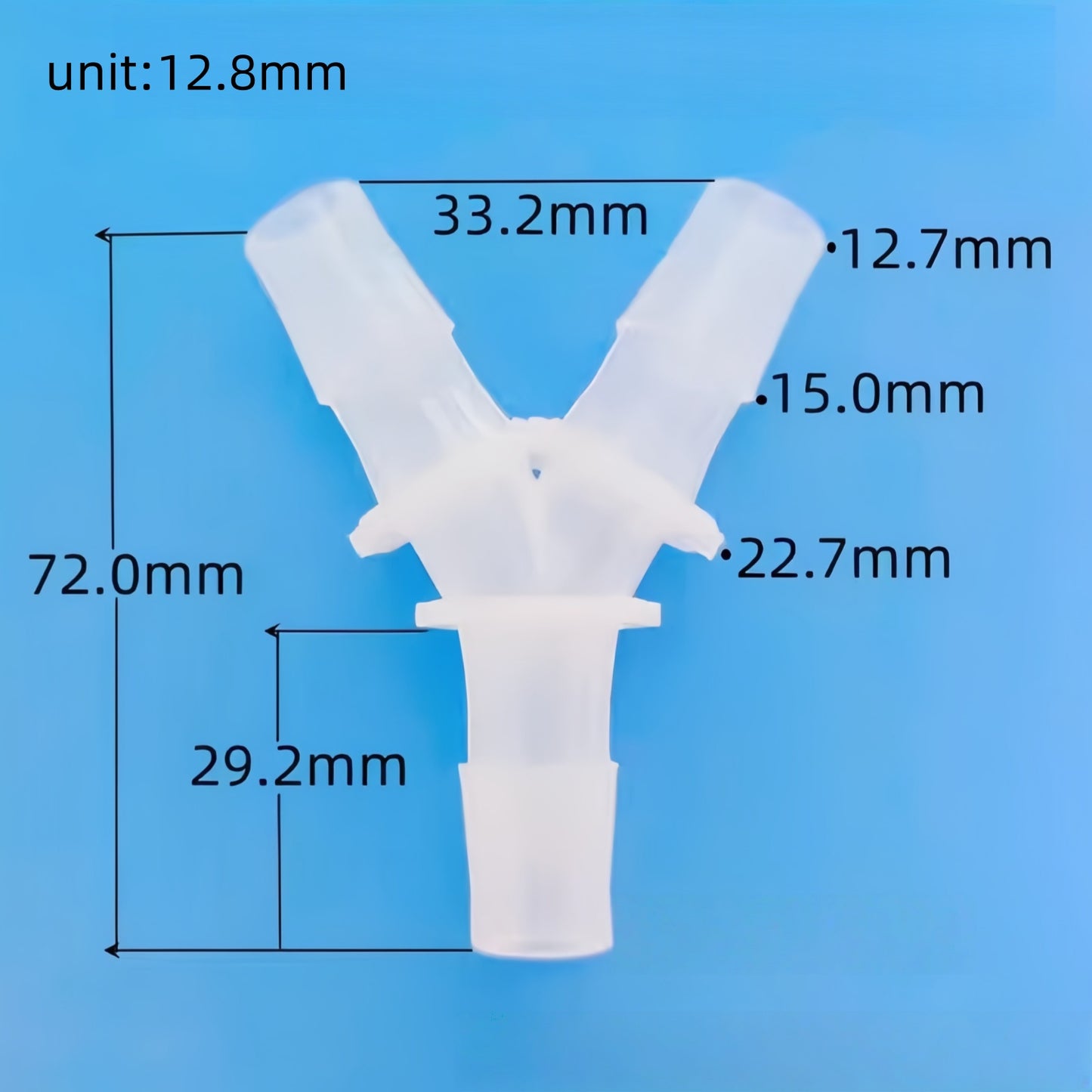 Premium PP Y‑Type Y Barb Connector | Heat & Chemical Resistant