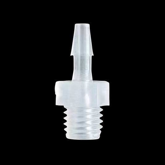 1/4-28 UNF Male Threaded Straight Hose Barb Connector - ForeShine Fluidic Solution

