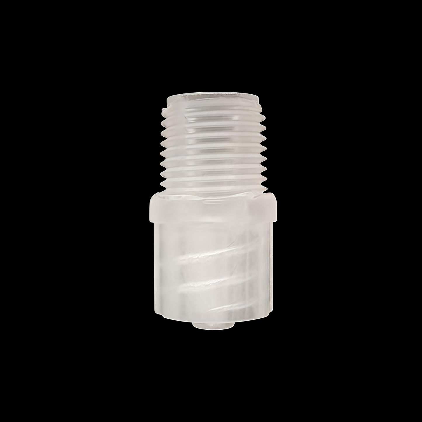 1/8G Male Threaded to Male Luer Lock Fitting - Food-Grade PP Connector

