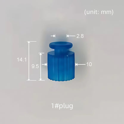 Male and Female Luer Plug Caps Luer Lock Stops Dust-proof