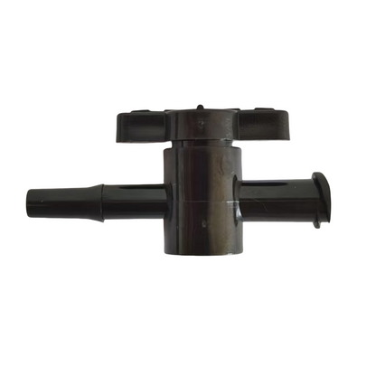 2-Way Stopcock for Female Luer Lock to Barbed: Medical Polypropylene Valve for Precise Fluid Control