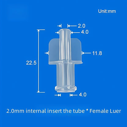 Luer Fittings ,Luer Lock Adapter Tubing Connection, Polycarbonate