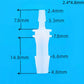 Reducer Tube Connectors Barb Fittings – Food‑Grade PP Plastic