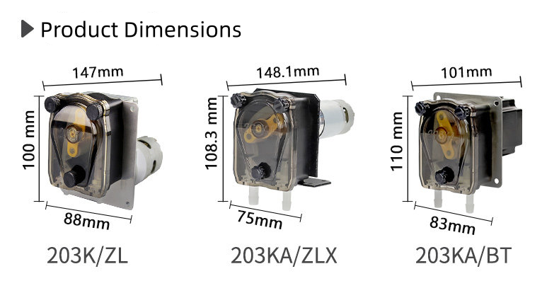 203KA Peristaltic Pump | High-Precision Liquid Dosing | Smart Kitchen Pump