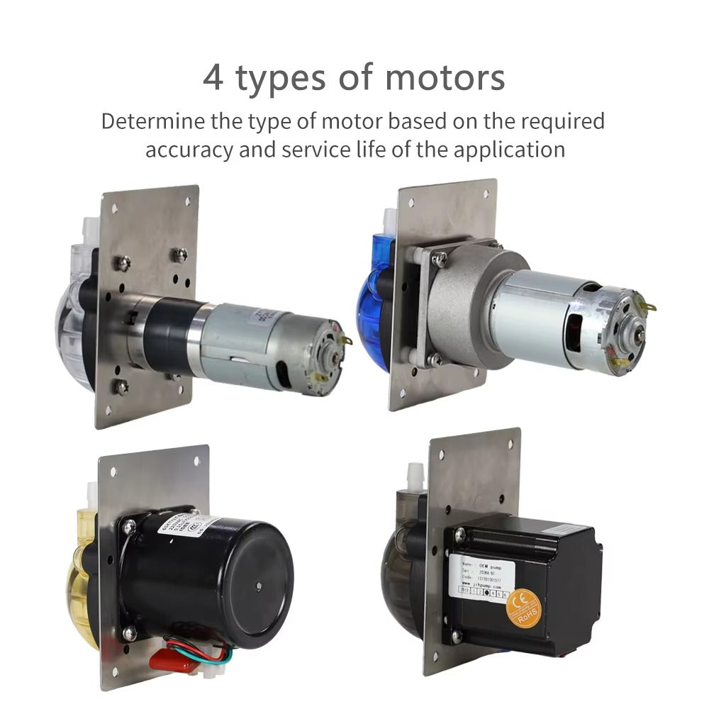 204KA Peristaltic Pump | High-Precision Dosing, Tool-Free Tube, Low Pulsation