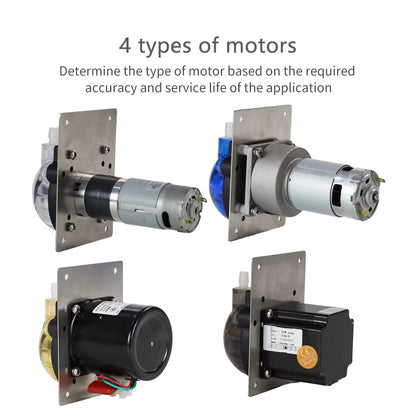 204KA Peristaltic Pump | High-Precision Dosing, Tool-Free Tube, Low Pulsation