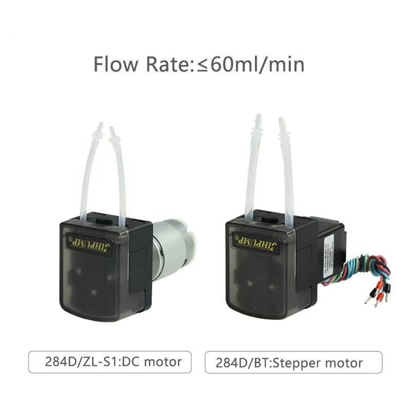 284D Easy-Loading Peristaltic Pump – Compact 4-Roller Precision Dosing Solution