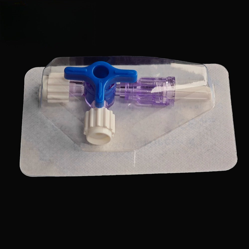 3-Way Luer Stopcock with Luer Connections - Sterile/Unsterile (50/pk)