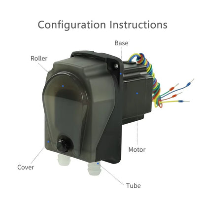 304KB High Flow Peristaltic Pump | 3250 ml/min | Milk Tea, Filling & Syrup Systems