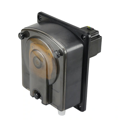 353K DC Motor Peristaltic Pump 24V - Side Profile View Showing Pump Body with Integrated DC Gear Motor Mount
