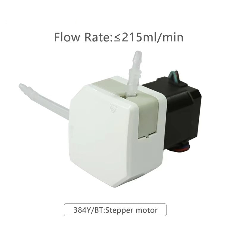 384Y Easy-Loading Peristaltic Pump | Flow Rate ≤ 215 ml/min | Compact Low-Pulse Tube Pump
