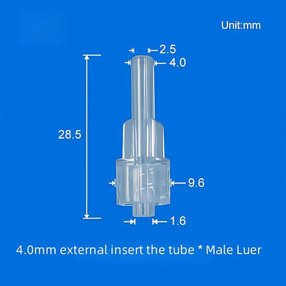 Luer Fittings ,Luer Lock Adapter Tubing Connection, Polycarbonate