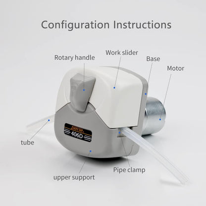 406D Peristaltic Pump Product Overview - Chemical Resistant Fluid Pump
