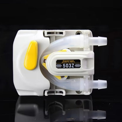 503Z Inline Peristaltic Pump - High Precision Fluid Transfer Pump up to 2185 mL/min with 3-Roller Design
