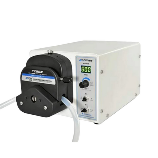 600M YZ25 Variable Speed Peristaltic Pump, High Flow, Qiuck Replacing Tubing Pump,Can External Control