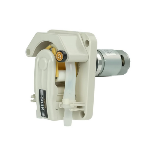 Bomba peristáltica OEM de alto caudal 603K, precio de grado alimenticio, tubo de reemplazo rápido, dirección de bombeo reversible