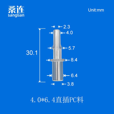 Male /Female Luer Lock Connector for Flexible Tube, PC