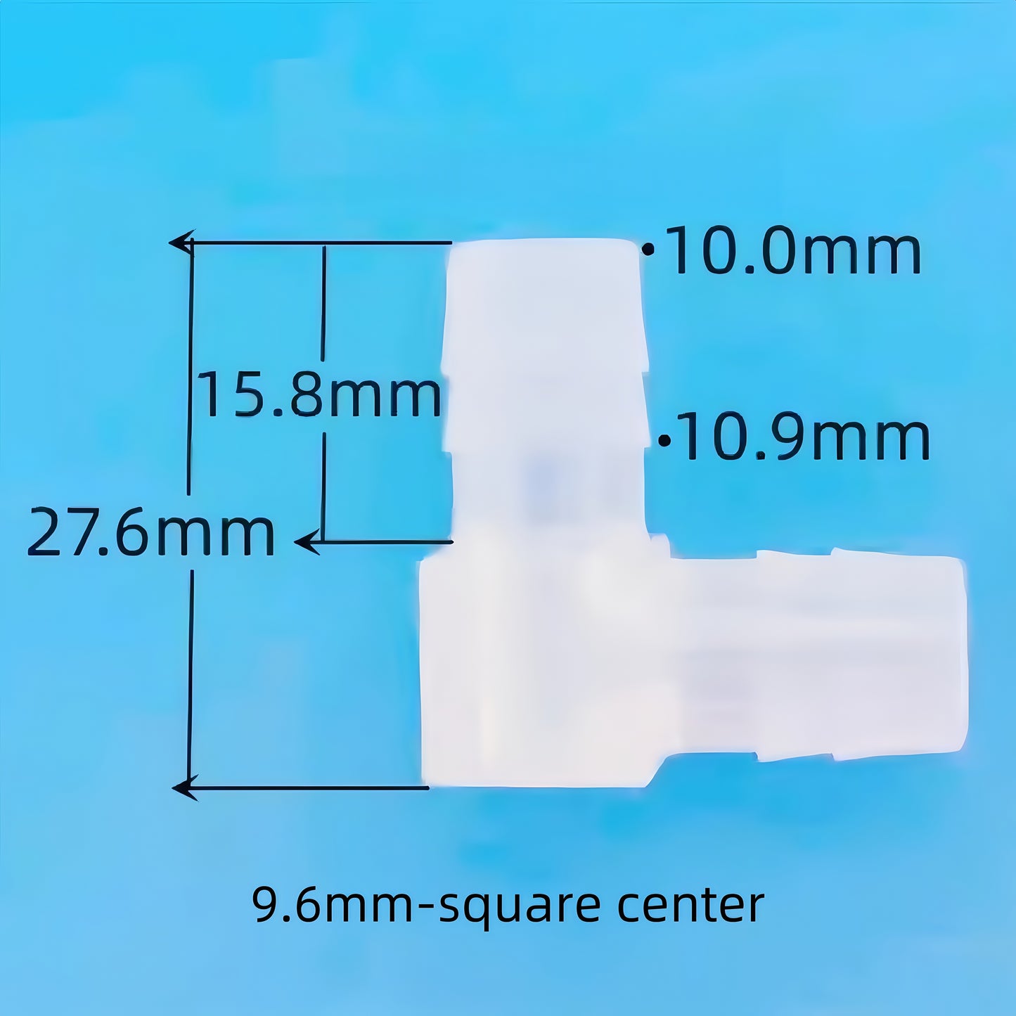 Food-Grade PP L-Type Right Angle Connector | Medical & Lab Instruments