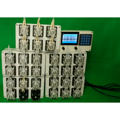 Accurate Multi Channel Peristaltic Pump Multistage Accuracy Timing Quantitative Filling Liquid Pump Support RS485 MODBUS