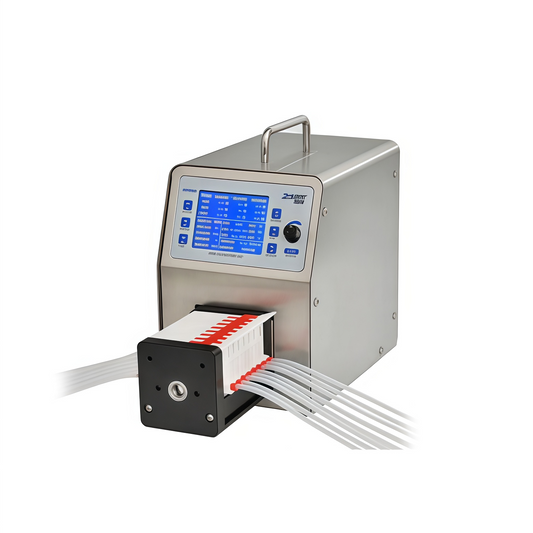 Precision Micro Flow Peristaltic Metering Pump - 8 Channels | BF400HMC8X