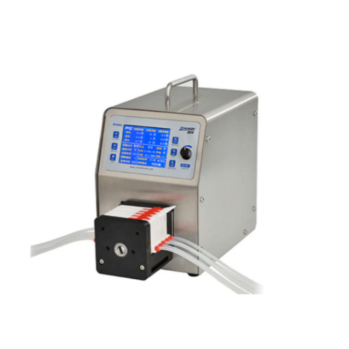 BF400HMC4X 4-Channel Peristaltic Metering Pump with LCD Display - Micro Flow 0.00024-30mL/min, Stepper Motor Driven, Multi-Mode Dispensing
